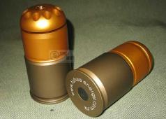 40mm Grenade Cartridge, 84mm long  10 holes 60 Rds  40mm Grenade Cartridge, 84mm long  10 holes 60 Rds