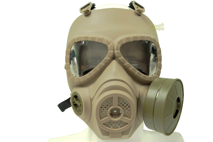 Tan M04 Prop Gas Mask