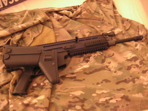 CA SCAR-L Folded Stock