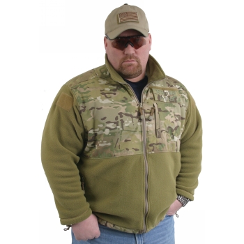 Tactical Tailor Fleece Jacket Multicam | Popular Airsoft