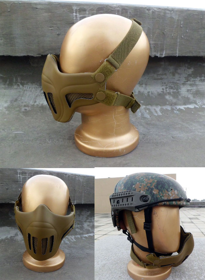 TMC Ghost ReconStyle Mesh Face Mask Popular Airsoft