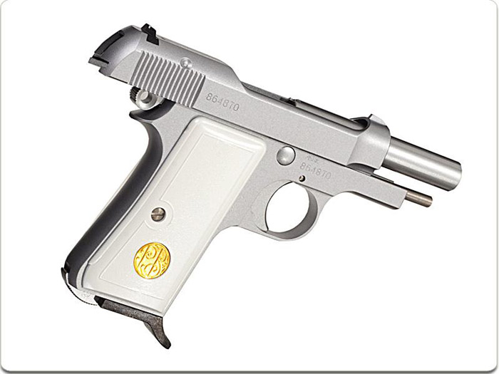 Western Arms Silver Beretta M1934 HW | Popular Airsoft