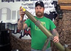 AirSplat Review - Hakkotsu Hades Arrow Airsoft Mortar Launcher Screencap