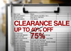 WGC Shop 2011 Clearance Sale 75% Off