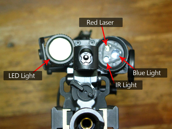 Element AN/PEQ-16A Pointer Aiming Light | Popular Airsoft