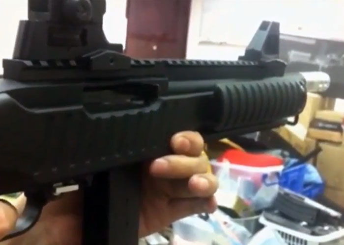 KJ Works KC-02, "Full Auto System" on CQB Version KJ Works KC-02, "Full Auto System" on CQB Version