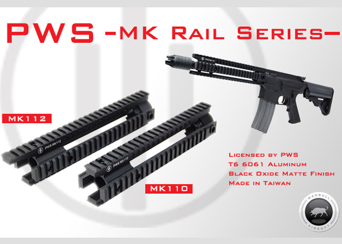 MadBull PWS MK110 & 112 Rails