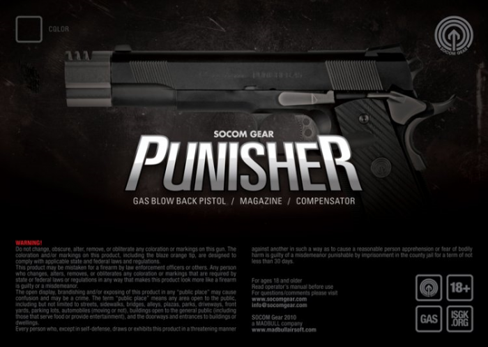 SOCOM Gear Punisher 1911 01