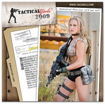 Tactical Girls Calendar on Tactical Girls 2009 Calendar   Popular Airsoft