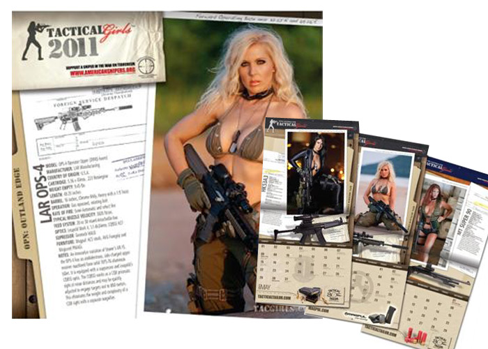 girls with guns calendar. Tactical Girls 2011 Calendar