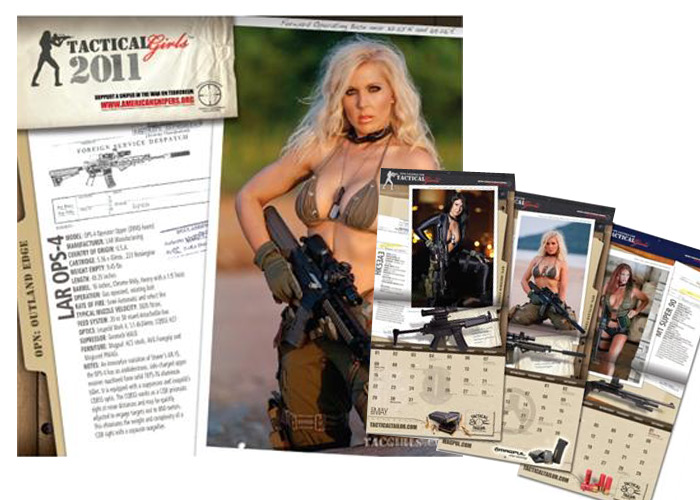 Tactical Girls 2011 Calendar