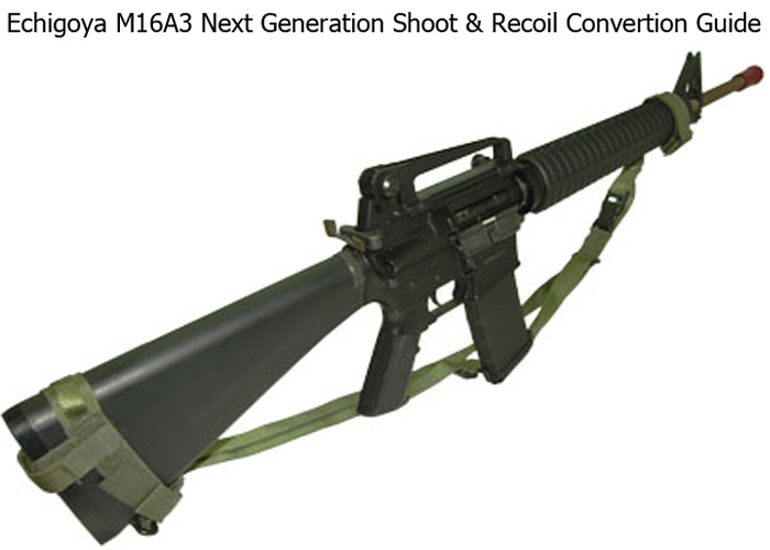 DIY-Guide on how to convert your M4A1 CQB-R to M16A3
