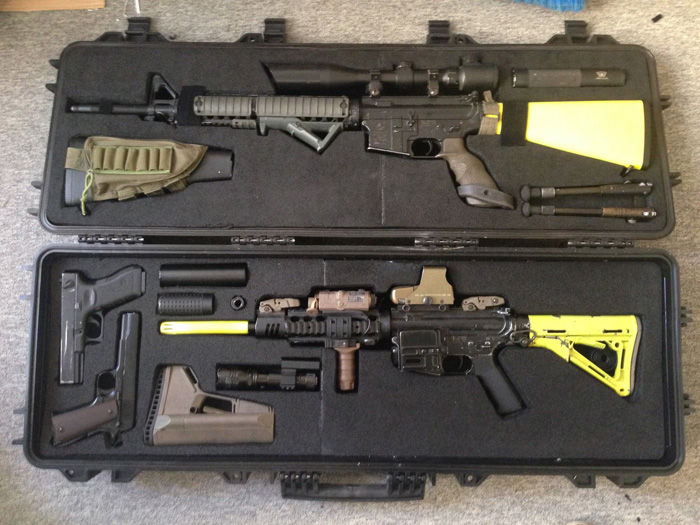 Bruno Silva's Custom Airsoft Gun Case Popular Airsoft