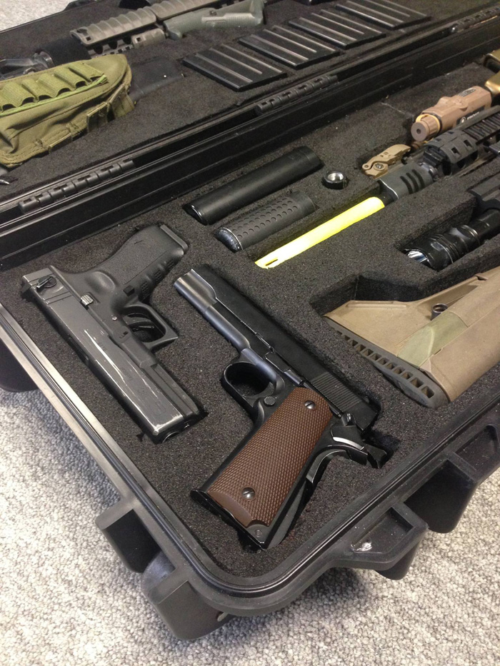 Bruno Silva's Custom Airsoft Gun Case Popular Airsoft
