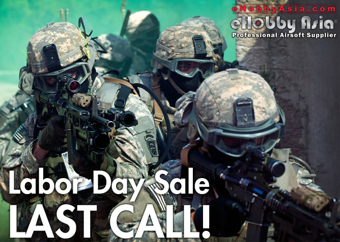 eHobby Asia Labor Day Sale 2015 Last Call | Popular Airsoft