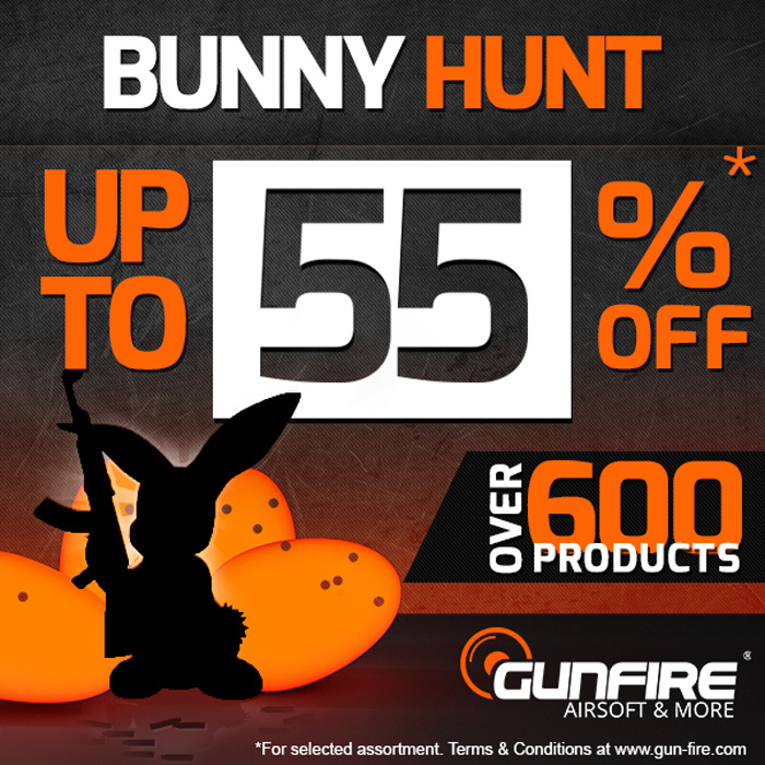 It's Time For The Bunny Hunt At Gunfire Popular Airsoft To