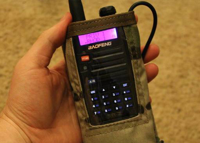 MilSim West Baofeng Radio Pouch Released Popular Airsoft