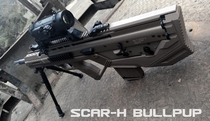 Sru Scar Bullpup Conversion Kit The Gun Corner Airsoft Evike Com Youtube