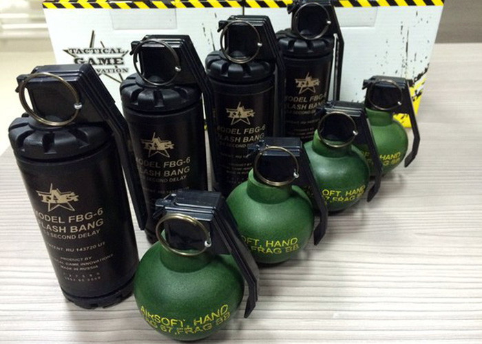 Airsoft Tactical Fun Boys New TAGInn `Nades Popular Airsoft