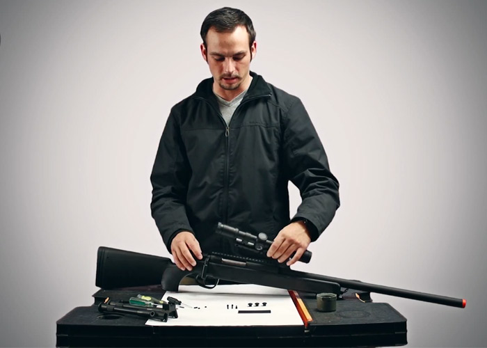 AMS Assembling Your CYMA MK51 Bolt Action Airsoft Sniper Rifle