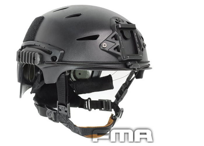 FMA EXF BUMP Helmet In Black Popular Airsoft