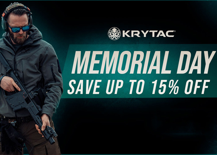 Krytac Memorial Day Sale 2019
