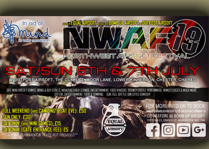 North West Airsoft Festival 6-7 July 2019