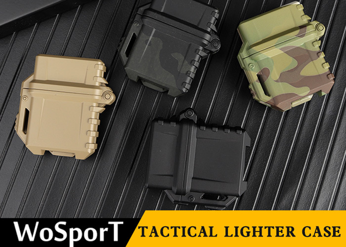 New WoSporT Tactical Inner Lighter Case