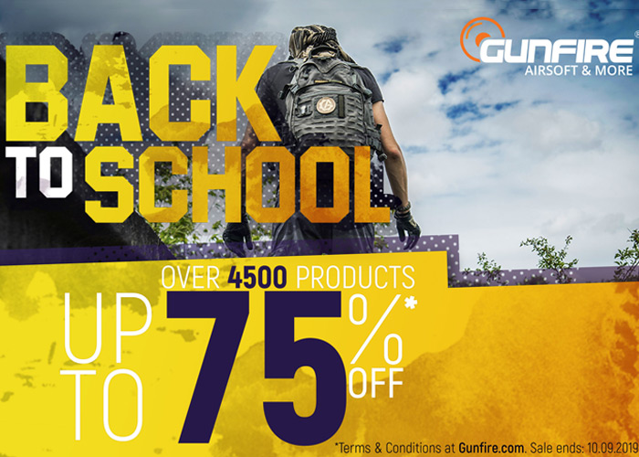 Gunfire Back To School Sale 2019