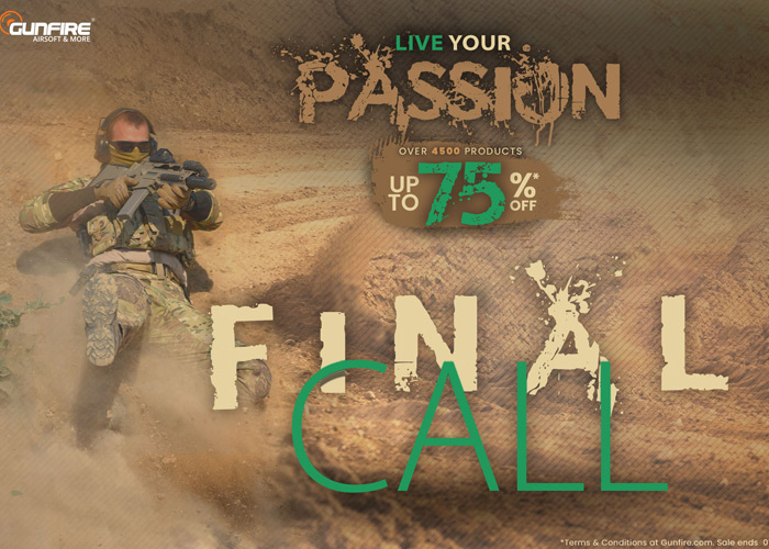 Gunfire Live Your Passion Sale 2019 Final Call