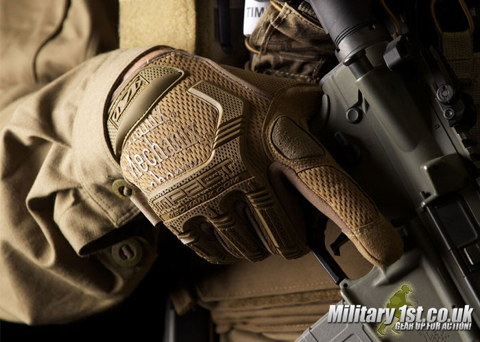 Mil1st: Mechanix Wear M-Pact Gloves Coyote