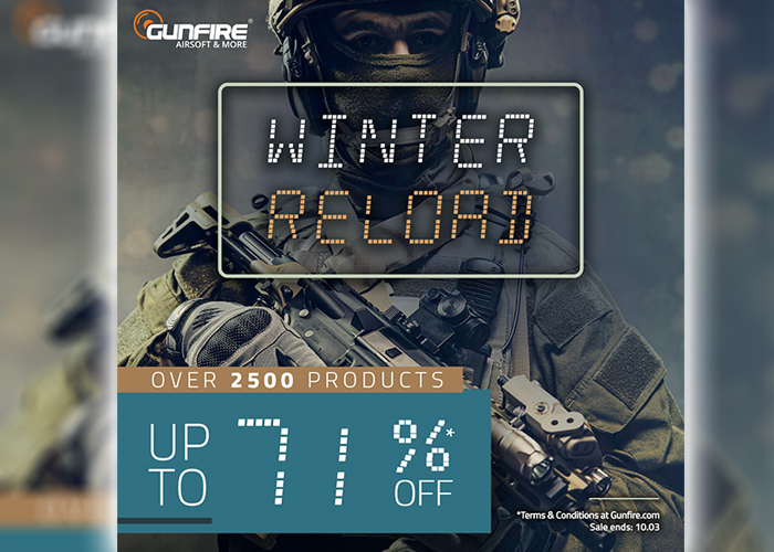 Gunfire Winter Reload Sale 2020