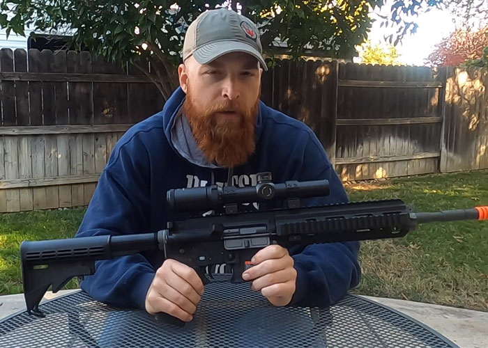 Caber Up WE Airsoft M4 SOL Open Bolt GBBR Review