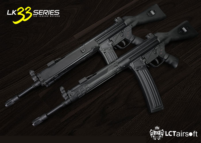 LCT Airsoft LK33 Series & Accessories