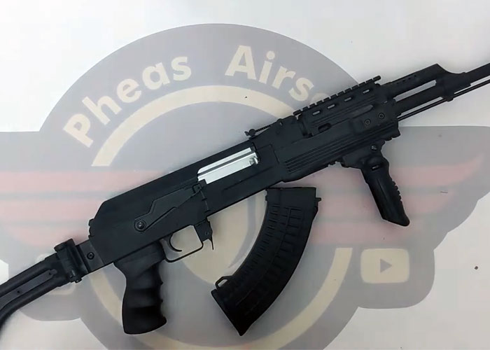 Pheas Airsoft Disassembling The Cybergun Tactical AK AEG