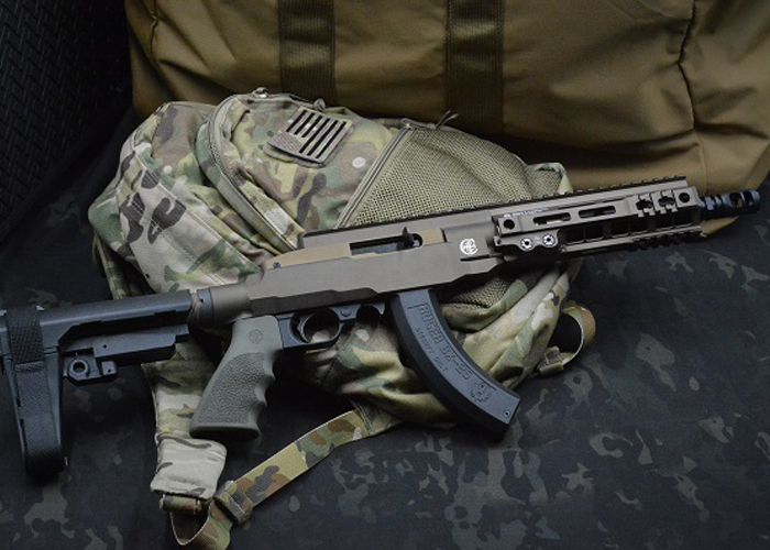 BCSW Custom CRAZY IVAN Ruger 10/22-Style Gas Blowback Rifle