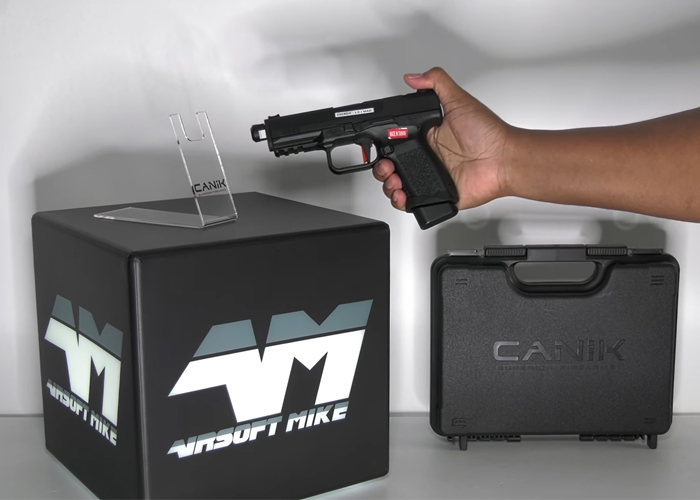 Airsoft Mike's Unboxes The Cybergun CANiK TP9 Elite Combat