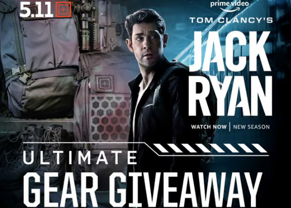 5.11 Tom Clancy’s Jack Ryan Final Season Ultimate Gear Sweepstakes