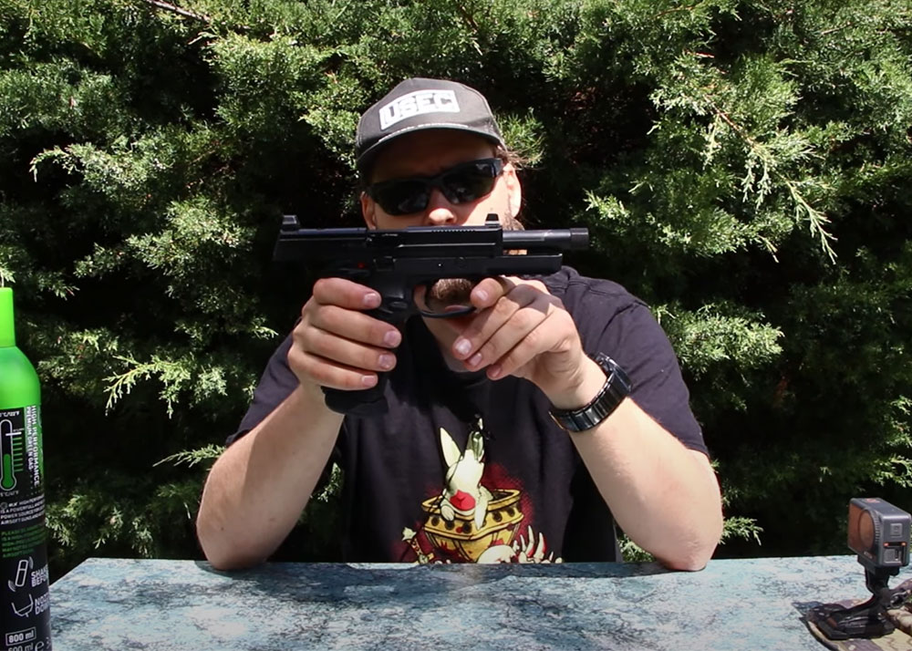 ASG Olsztyn Reviews The Cybergun FNX-45 GBB Pistol