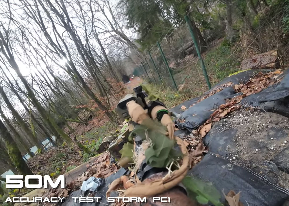 Hidden Airsoft Sniping ASG Storm PC1 Accuracy Test