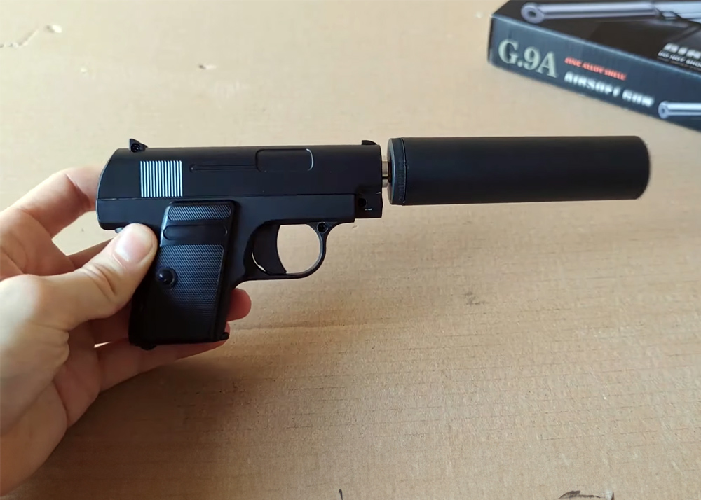 Airsoft vs Everything Galaxy G.9A Airsoft Pistol Test