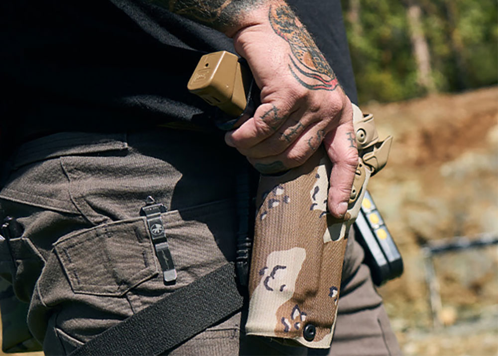 Safariland Limited Edition Chocolate Chip Holsters 