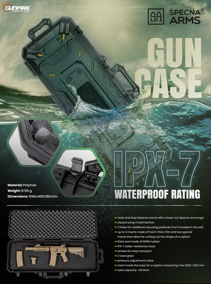 Specna Arms IPX7 Gun Case 02