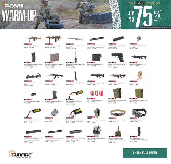 Gunfire's Warm-Up Sale 2020 02