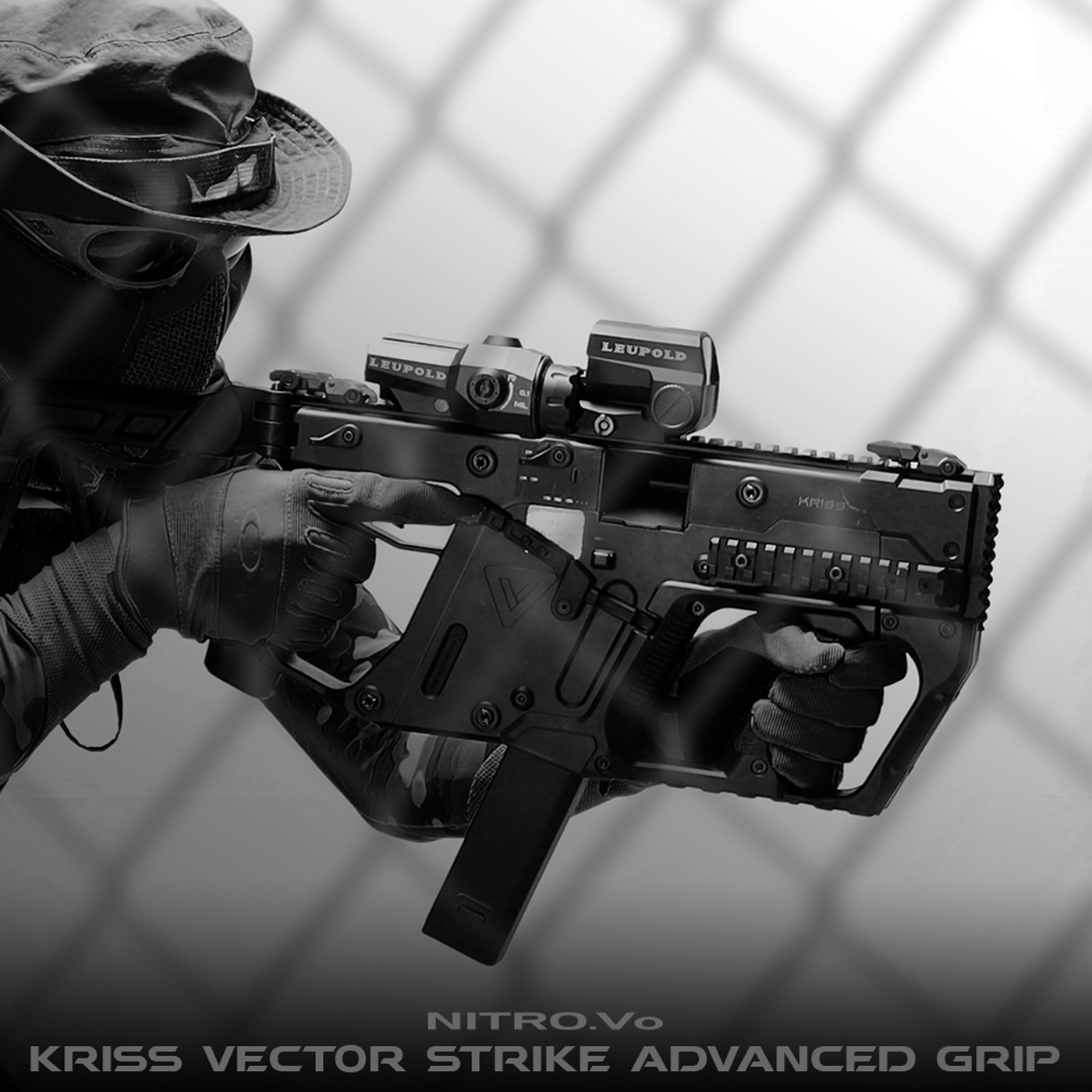 Nitro.Vo KRISS Vector Strike Knuckle Guard & Advanced Grip 07