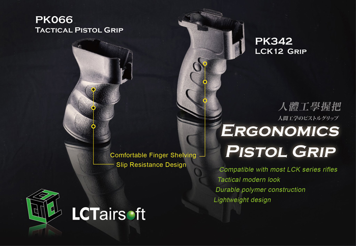 LCT Airsoft Ergonomics & Z-Series Pistol Grips 03