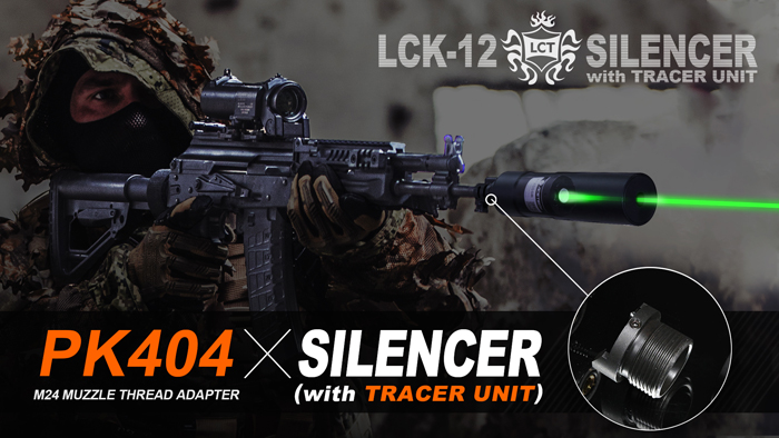LCT LCK-12 Muzzle Thread Adapter & Quick Detach Trigger Guard Set 02