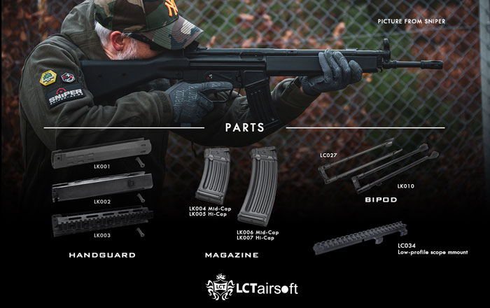 LCT Airsoft LK33 Series & Accessories 04