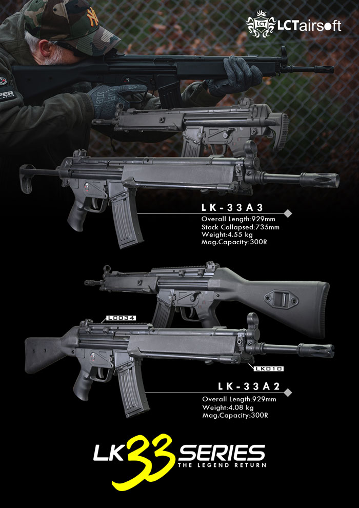 LCT Airsoft LK33 Series & Accessories 05