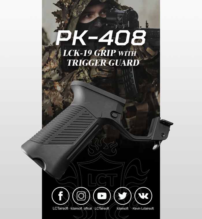 LCT Airsoft PK-408 LCK-19 Grip With Trigger Guard 02